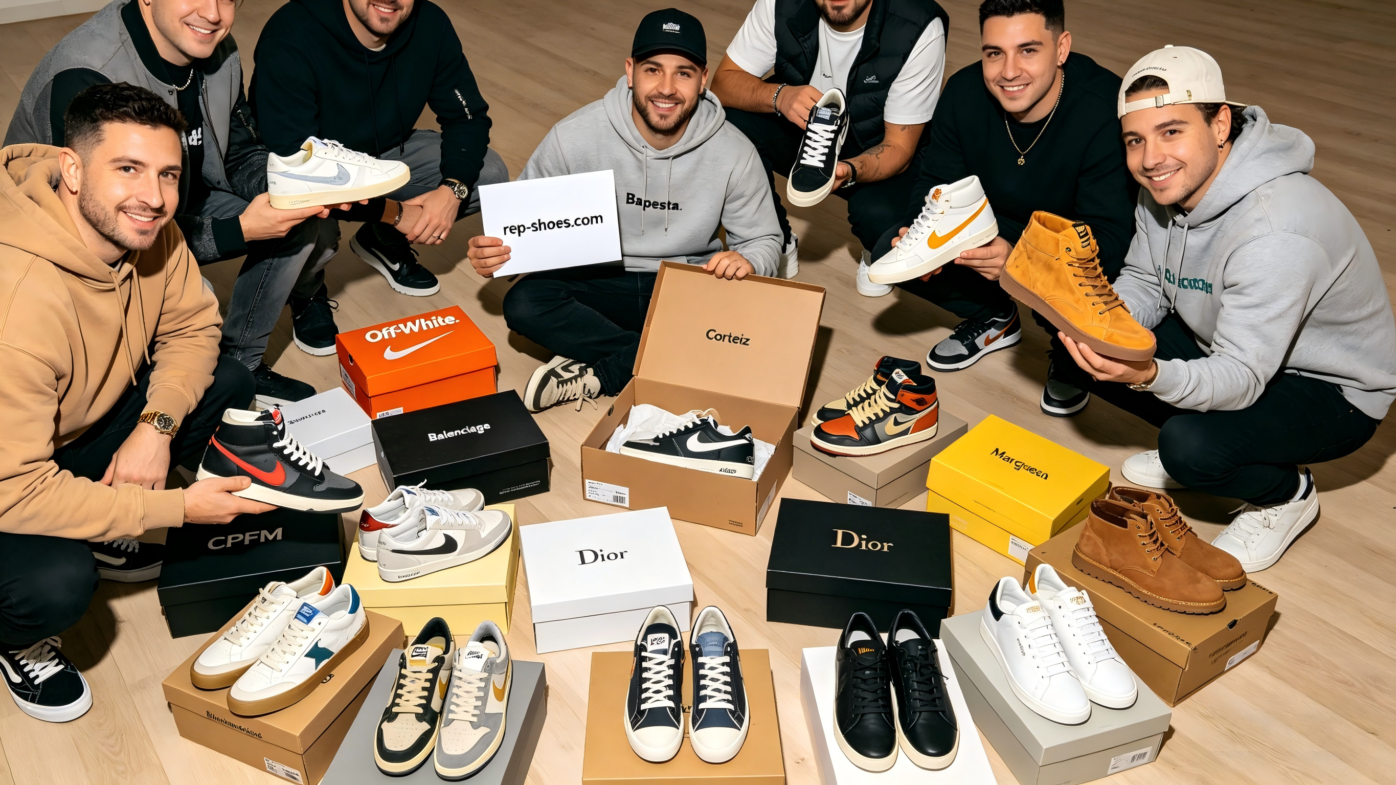rep-shoes.com team with designer rep shoe haul 2026