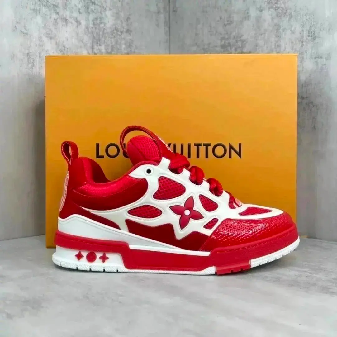 Louis vuitton sneakers LV Trainer Shoes (40 style) 4
