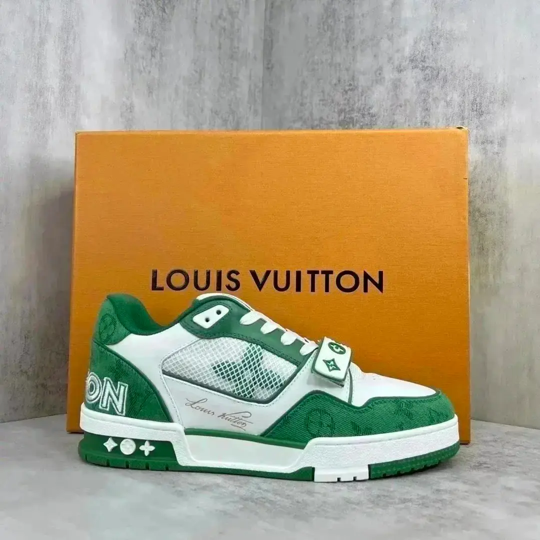 Louis vuitton sneakers LV Trainer Shoes (40 style) 8
